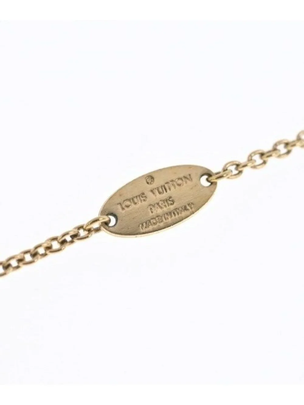 Louis Vuitton Necklace Gold